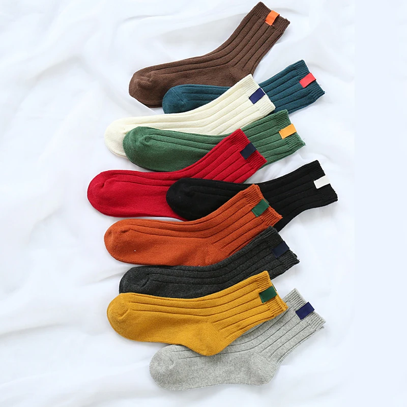 

Fashion Women Socks Autumn Winter Stripe Socks Cotton Cartoon Warm Cute Animal Short Sock Female Casual Socks Sokken Meias