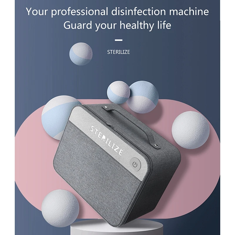 

UVC Portable Disinfection Pack Multifunctional LED USB Charging Ultraviolet Outdoor Indoor Disinfection Bag