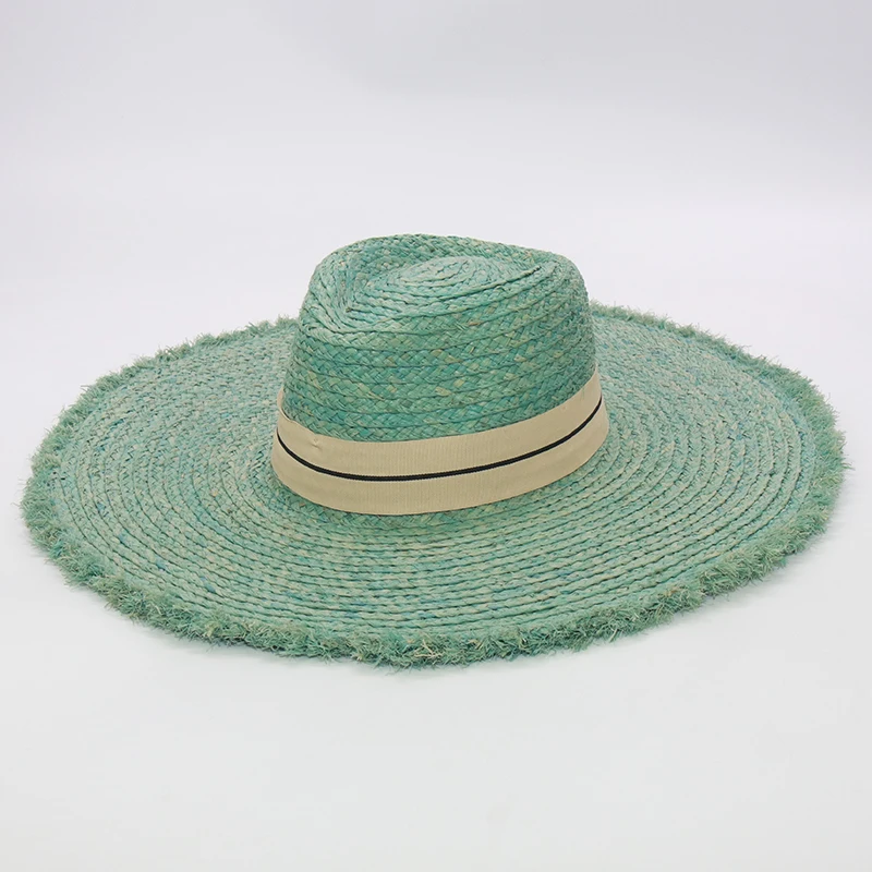 Популярный галстук краситель ручной работы Панама козырек шляпы для женщин с