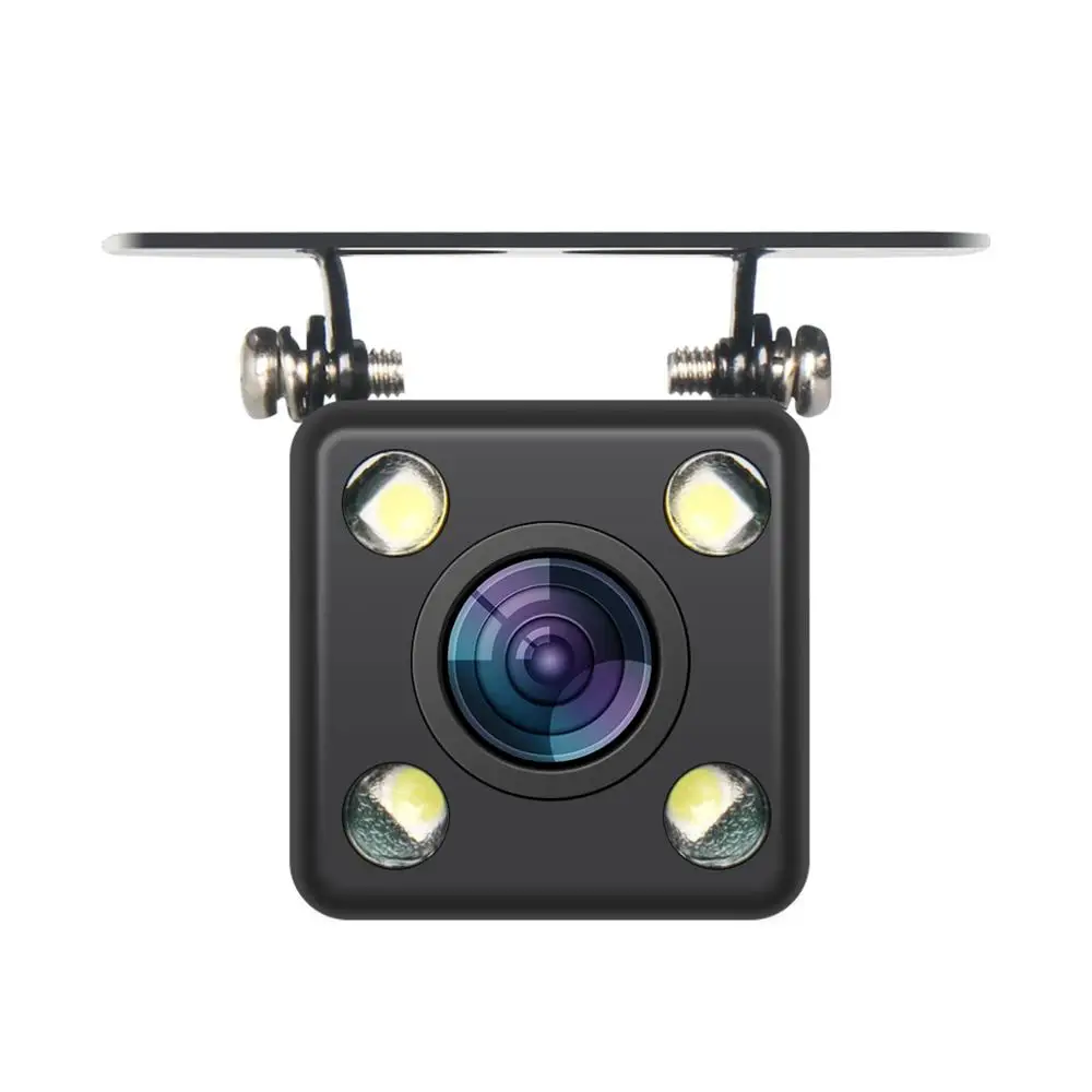 

2020 New Car Rear Camera Waterproof Reversing Camera Monitor 5 Inch Car Parking Kit Mirror Rear View1080p Camera