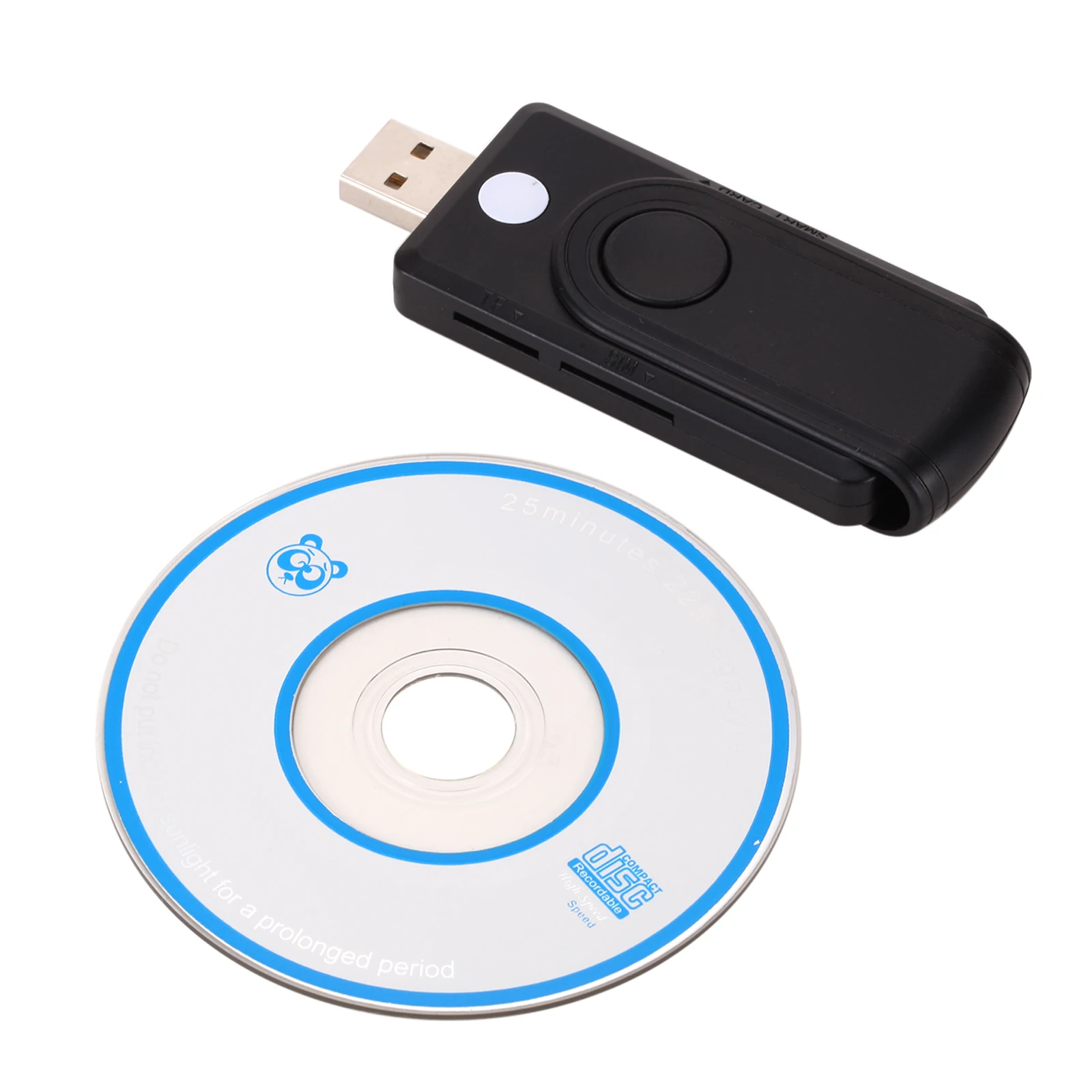 USB2.0 считыватель смарт-карт TF/SD SIM Card Reader банковская карта ID карт EMV адаптер для