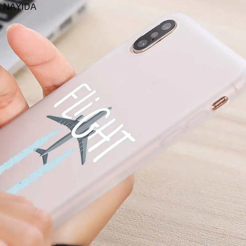 Мягкий чехол для Xiaomi 11 10 8 A2 A3 Cc9 Lite Mi Pro 9se A1 6X 5X мультяшный Чехол Air Plane | Мобильные
