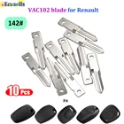 10 шт.лот универсальное лезвие ключа VAC102 необработанное лезвие  142 символ для Renault Kadjar Captur Megane 3 для Dacia blade 142 #