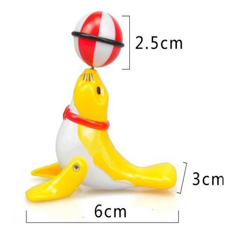 

Cute Cartoon Dolphin Sea Lion Wind Up Toys Plastic Clockwork Toy Funny Pool Toys Games Educational Toys Birthday Gifts for Kids