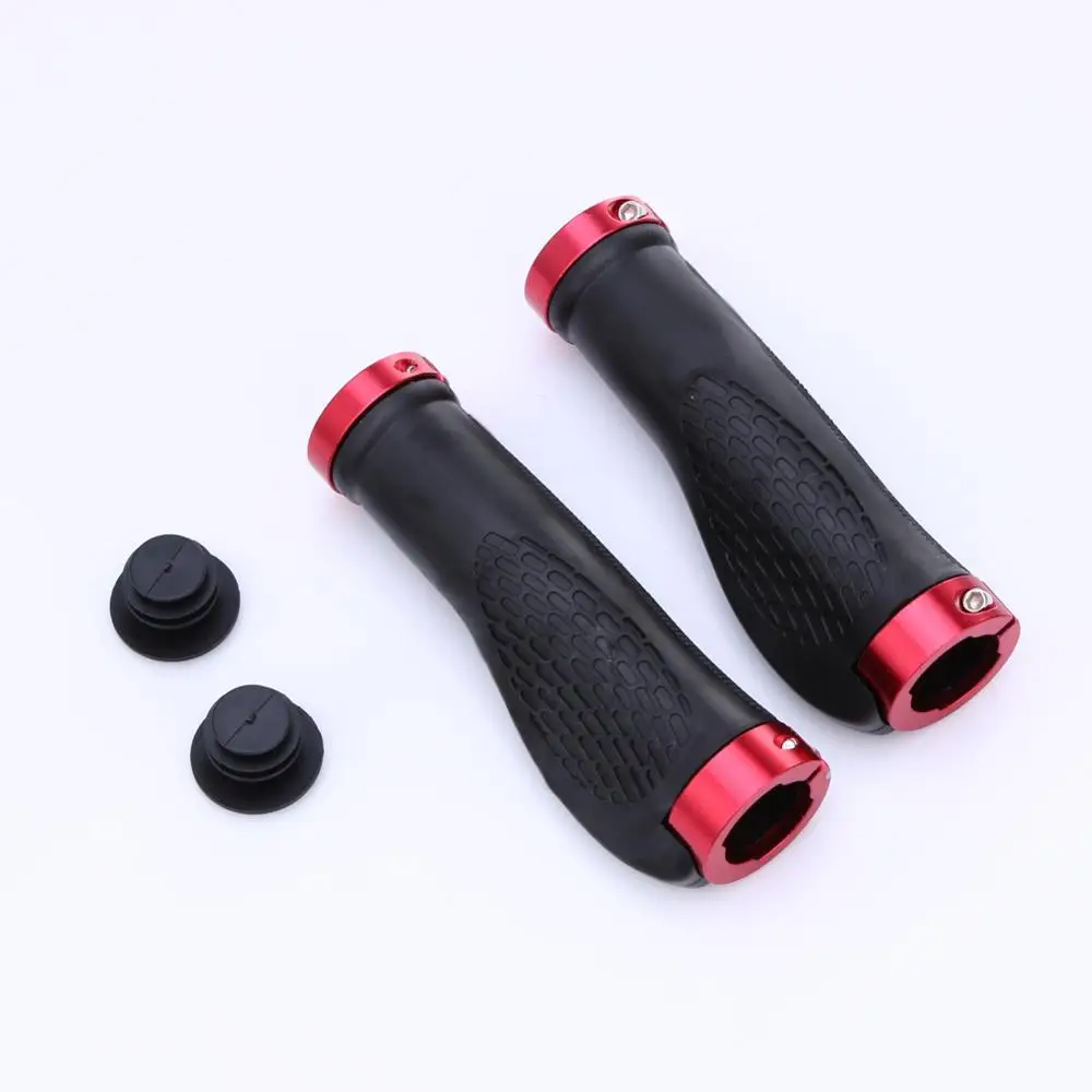 

2 Pieces/1 Pair Of Rubber Alloy Non-Slip Handlebar Cover Bicycle Handlebar Cover Mountain Road Bike Handlebar Parts Accessories