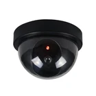 Купольная имитационная камера охранной сигнализации для помещений муляж веб-камеры наружная камера видеонаблюдения светодиодный светильник имитация CCTV Предупреждение