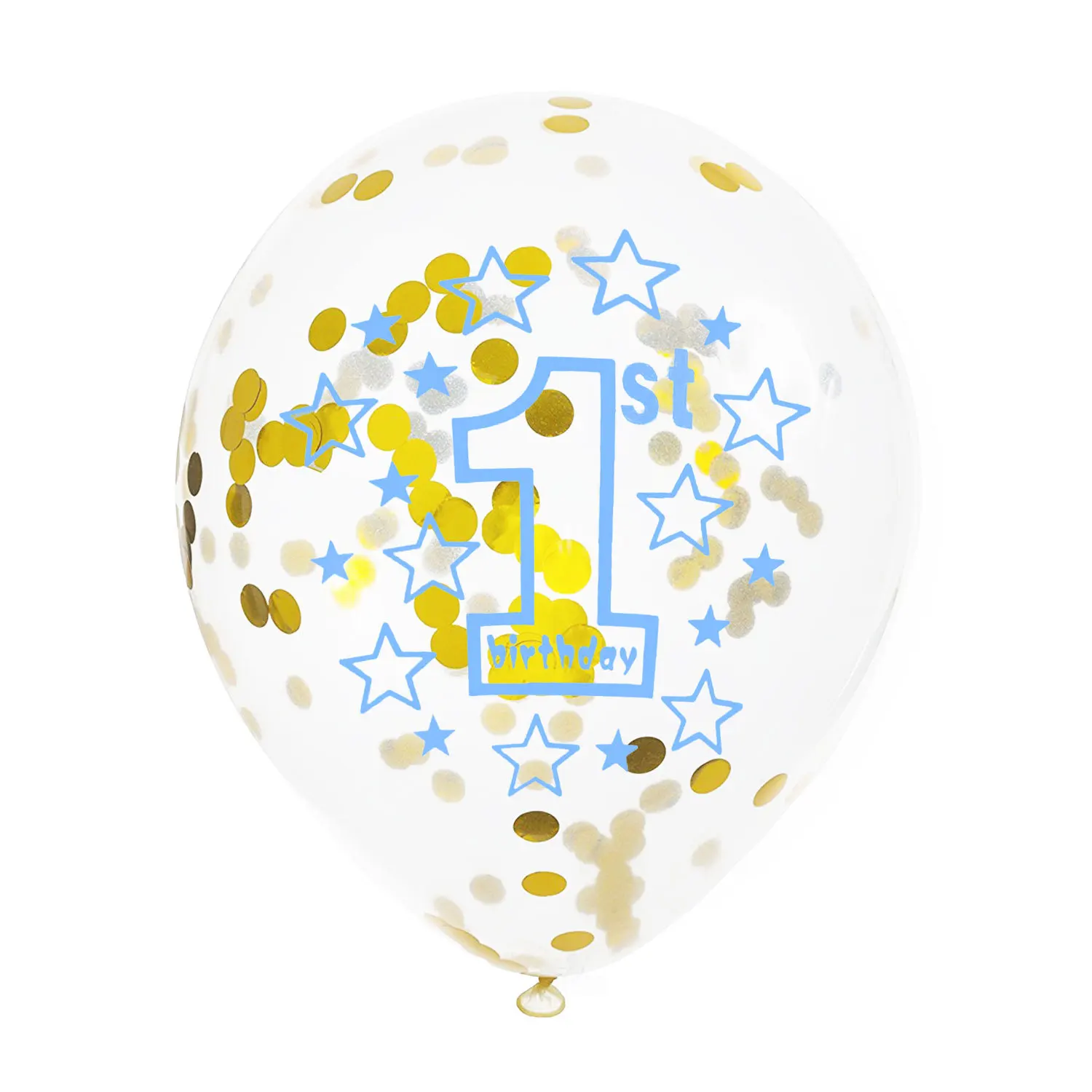 10 шт. воздушные шары для первого дня рождения маленьких мальчиков и девочек