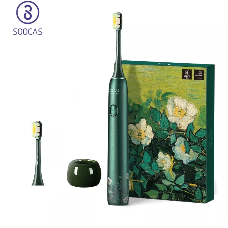 

SOOCAS X3U Van Gogh Electric Toothbrush Sonic Tooth Brush Ultrasonic Automatic Upgraded Type-c Fast chargeable Adult Waterproof