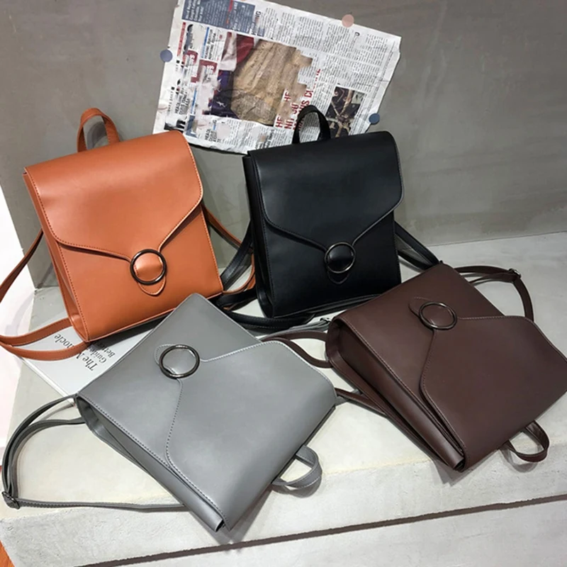 

Fashion Lady Backpack Retro Female Bag School Bag Female High Quality Travel Book Backpack