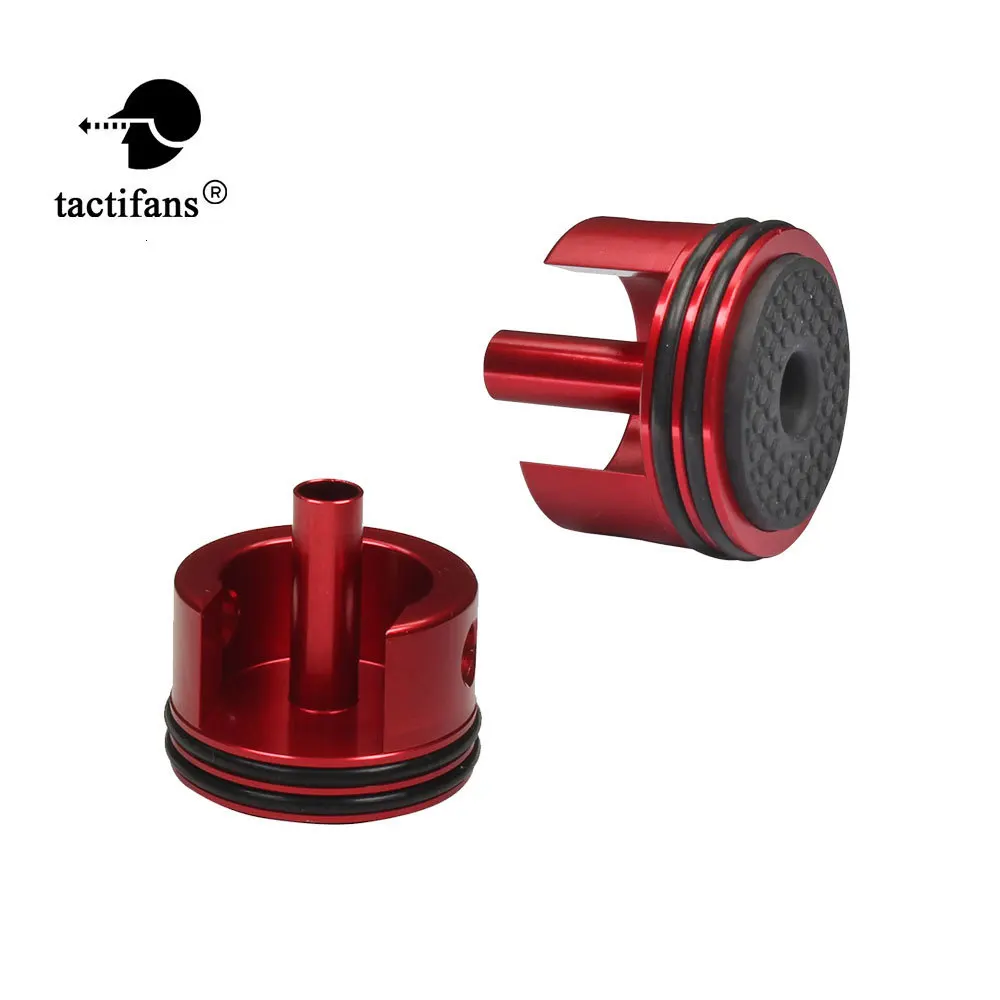 Tactifans SHS Ultra головка цилиндра двойное уплотнительное кольцо смягчающая резиновая подушечка на задней стороне для Ver.2 коробка передач M4 M16 AEG Softair Пейнтбол