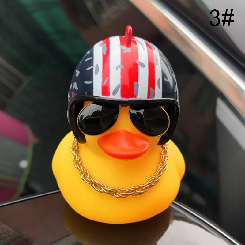 

1 piece set to send wind and waves, duck car supplies, car decoration, car interior with light/without light 2021