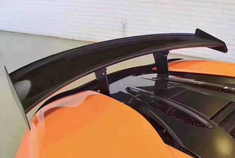 Автомобильный Стайлинг для mlaren 540 570S GT4, стильный задний спойлер из углеродного волокна, блестящая отделка, спойлер для багажника, губ, заднего крыла, набор для отделки крыла