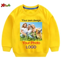kids hoodies custom add your text clothes t shirt childrens sweatshirts toddler baby clothing boys girls sportswear pullover