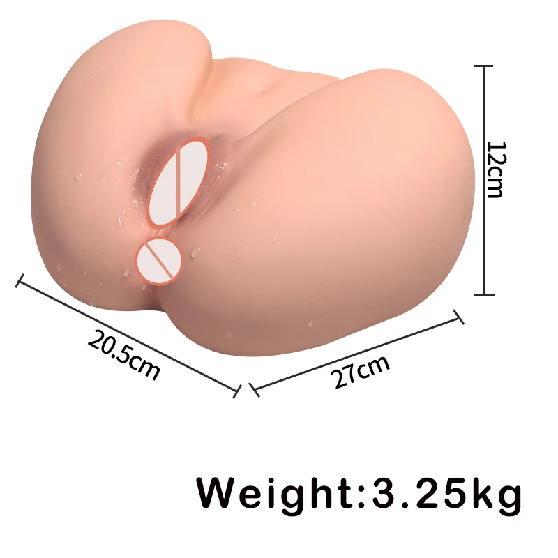 Форма для мужской мастурбации Силиконовая секс кукла Вагинальный Анальный