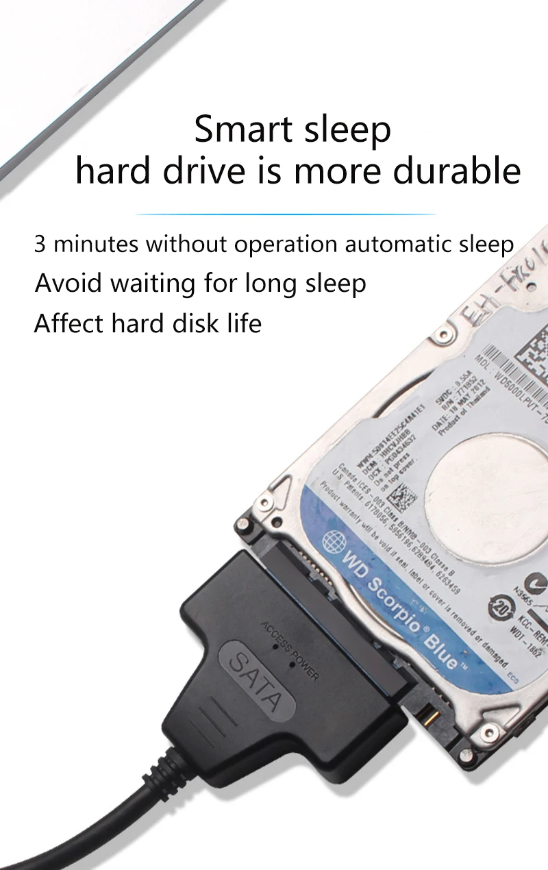 Кабель для синхронизации данных жесткого диска USB 2 5 easy drive line USB-дюйма |