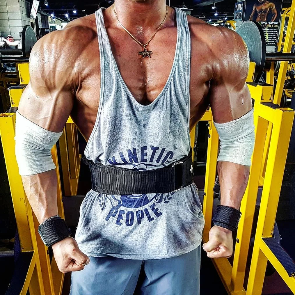 Мужская майка без рукавов для спортзала летняя бега хлопковая дышащая мужская