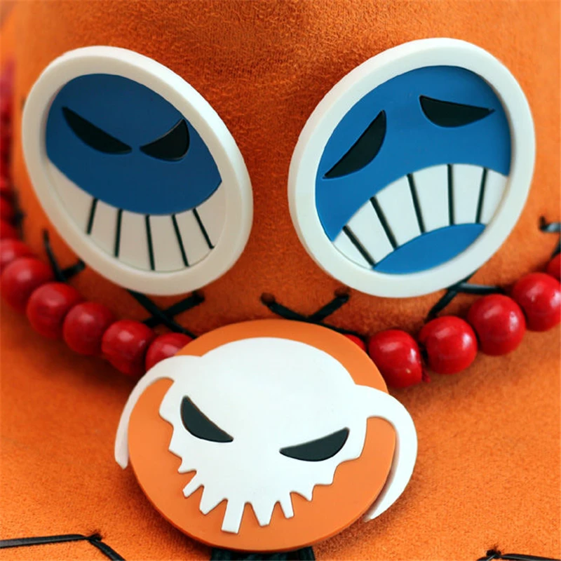 

Anime Portgas D Ace Monkey Luffy Tony Tony Chopper Trafalgar Law Hat Cosplay Costume Adult Unisex Cap Cartoon Props
