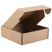 5pcs kraft box wholesale package carton small gift box recyclable mailer packing boxes drop shipping