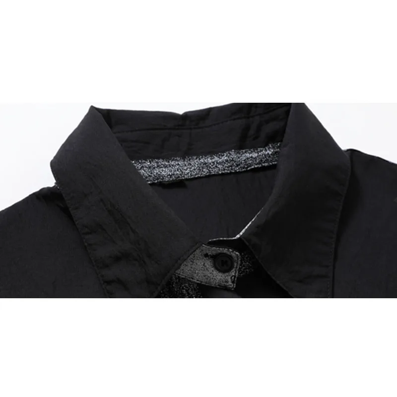 

XITAO Irregular Dress Fashion New Women Split Pocket Single Breast Goddess Fan Casual Style Loose 2021 Summer Dress WMD1177