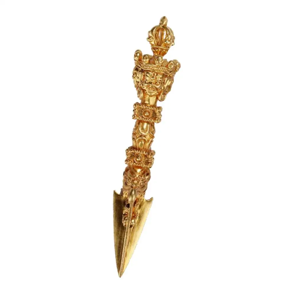 

1x Phurba Viswa Vajra Dorje Pendant Necklace Jewelry Tibet Buddhist Car Decor