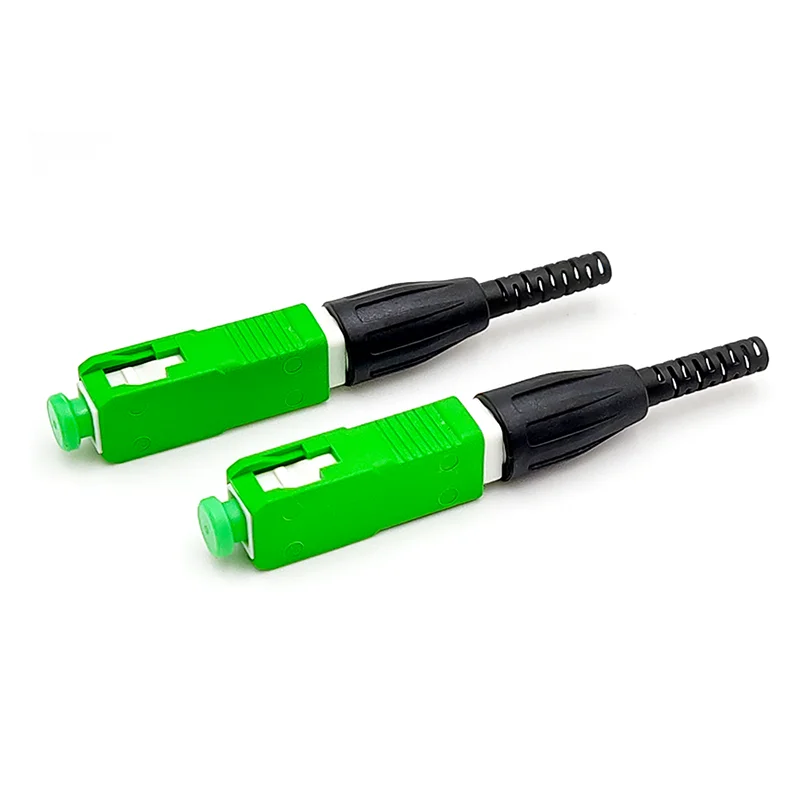 

FTTH Single Mode SC APC Connector Quick Connector Fiber Optic Quick Connector