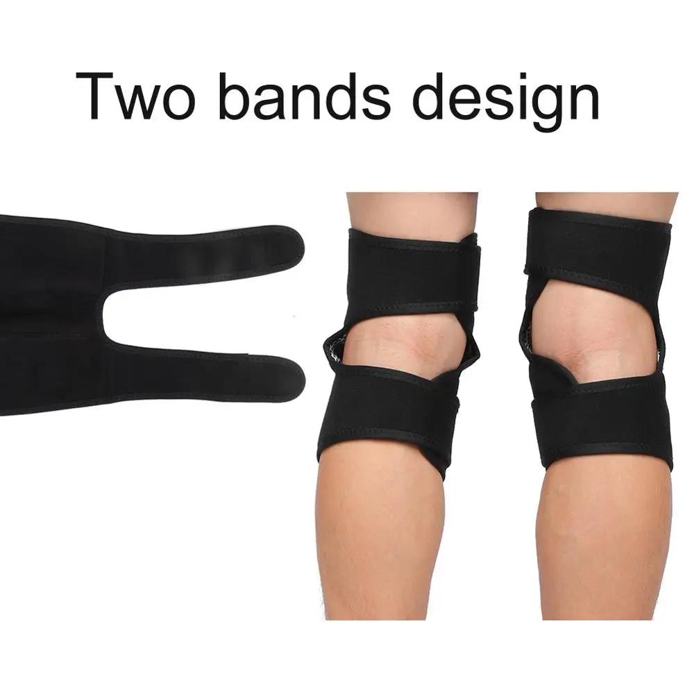

1Pair Anion Self-heating Knee Pads Hot Moxibustion Far Infrared Therapy Relieve Pain Arthritis Warm Knee Cold Protection Care