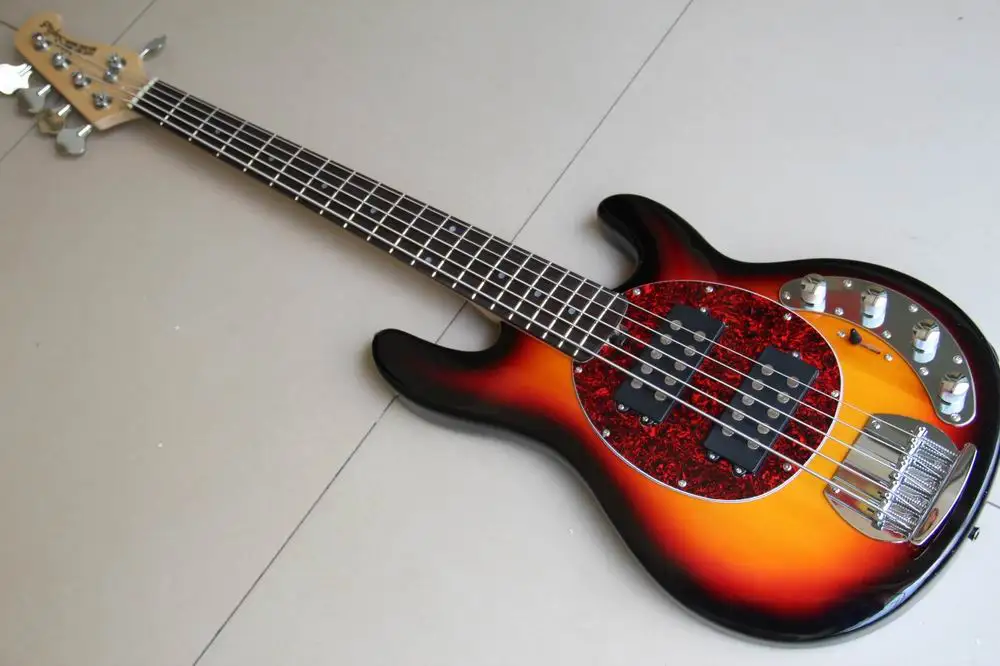 Новое поступление 5 струн электрический бас Эрни-шар музыкальный человек StingRay