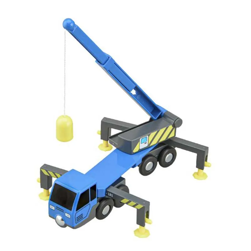 

New Lifting Truck Crane Train Wooden Track Accessories Track Toys Children's Toy Chrismas Birthday Holiday Gift