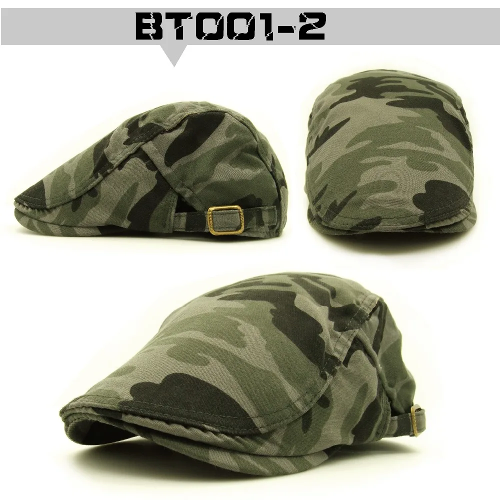 CLIMATE Camouflag Beret Cap Hat Military Army Cotton Flat Ivy Adult Women Men Unisex Adjustable Caps | Аксессуары для одежды