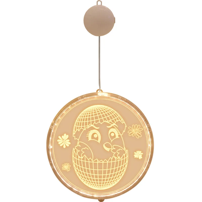 

Ramadan Festival Hanging Light Window Light LED Lights Easter Eggs Trick Or Treat Rabbit Hanging Light Decoration Home Store