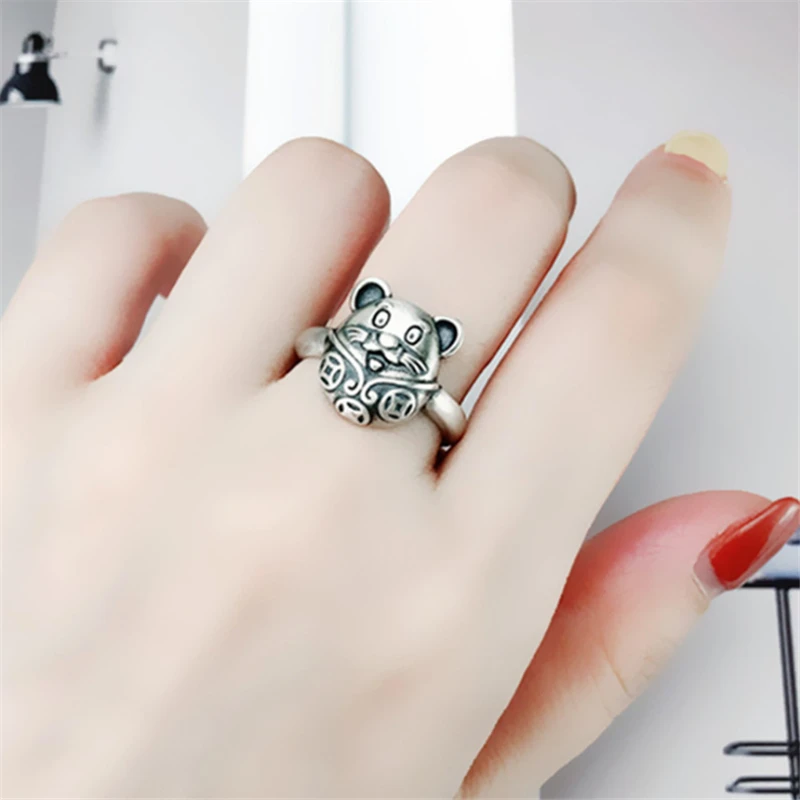 Молния предлагает Знаки зодиака милые забавные Мыши Крысы кольца Подарки для