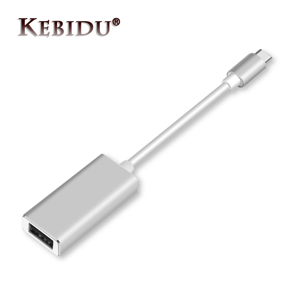 Адаптер Kebidu USB C к DP 4K 1080P 3 1 Type для отображения портов Thunderbolt в конвертер MacBook