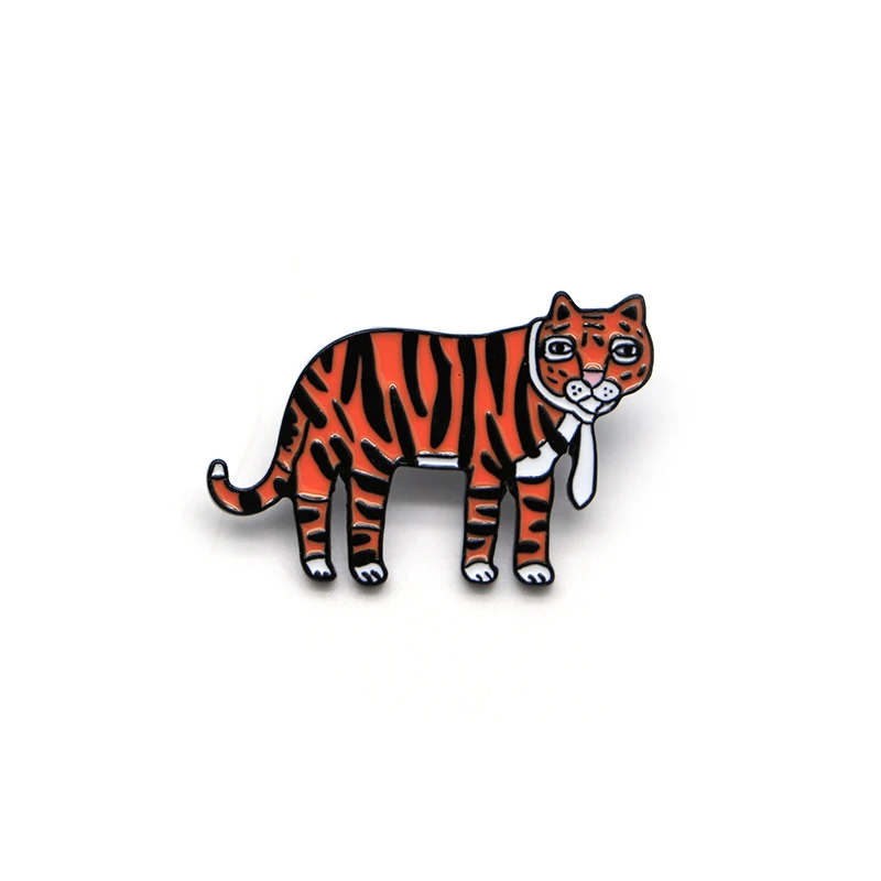 Женская эмалированная брошь в виде мультяшных животных S69 | Дом и сад