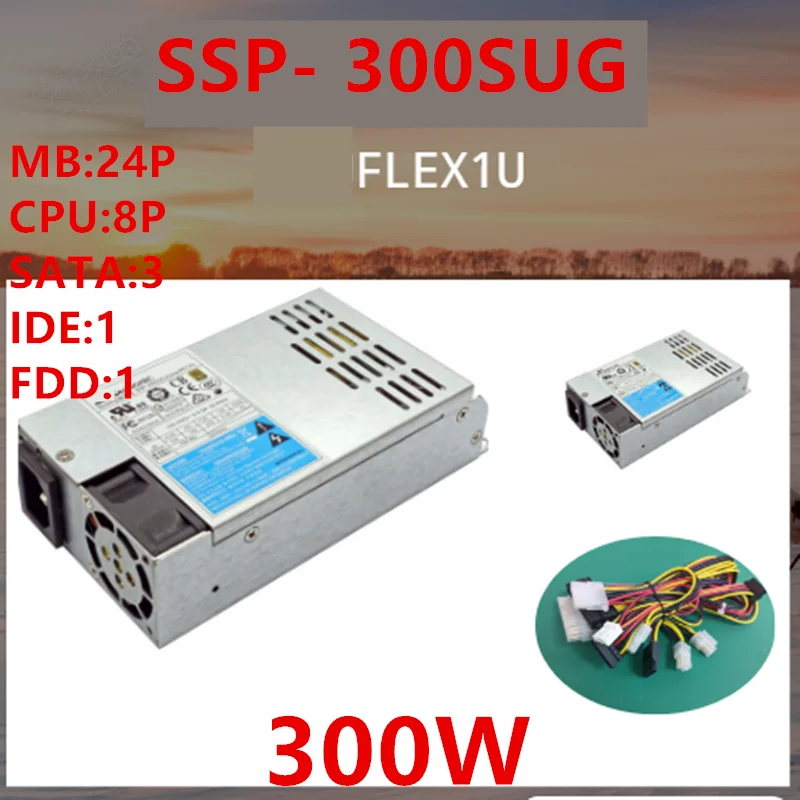 

New Original PSU For SeaSonic 80plus Gold FLEX 1U 300W Switching Power Supply SSP-300SUG