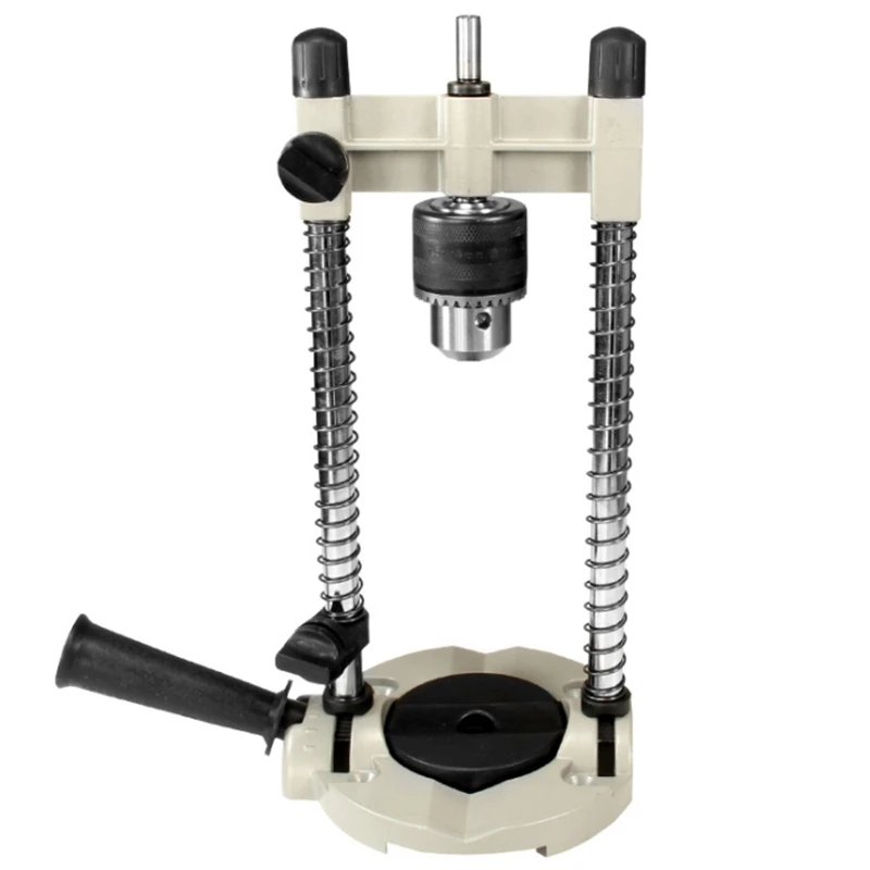 

JFBL Hot Precision 45-90 degree Angle Adjustable Drill Guide Attachment with Chuck Drill Holder Stand Drilling Guide