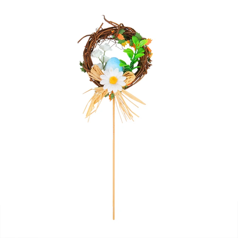 easter topper D Cyuan Happy Easter декоративные временные тату наклейки пасхальные вечерние сувениры для детей пасхальные Стикеры с яйцом счастливые пасхальные принадлежности - Цвет: easter topper D