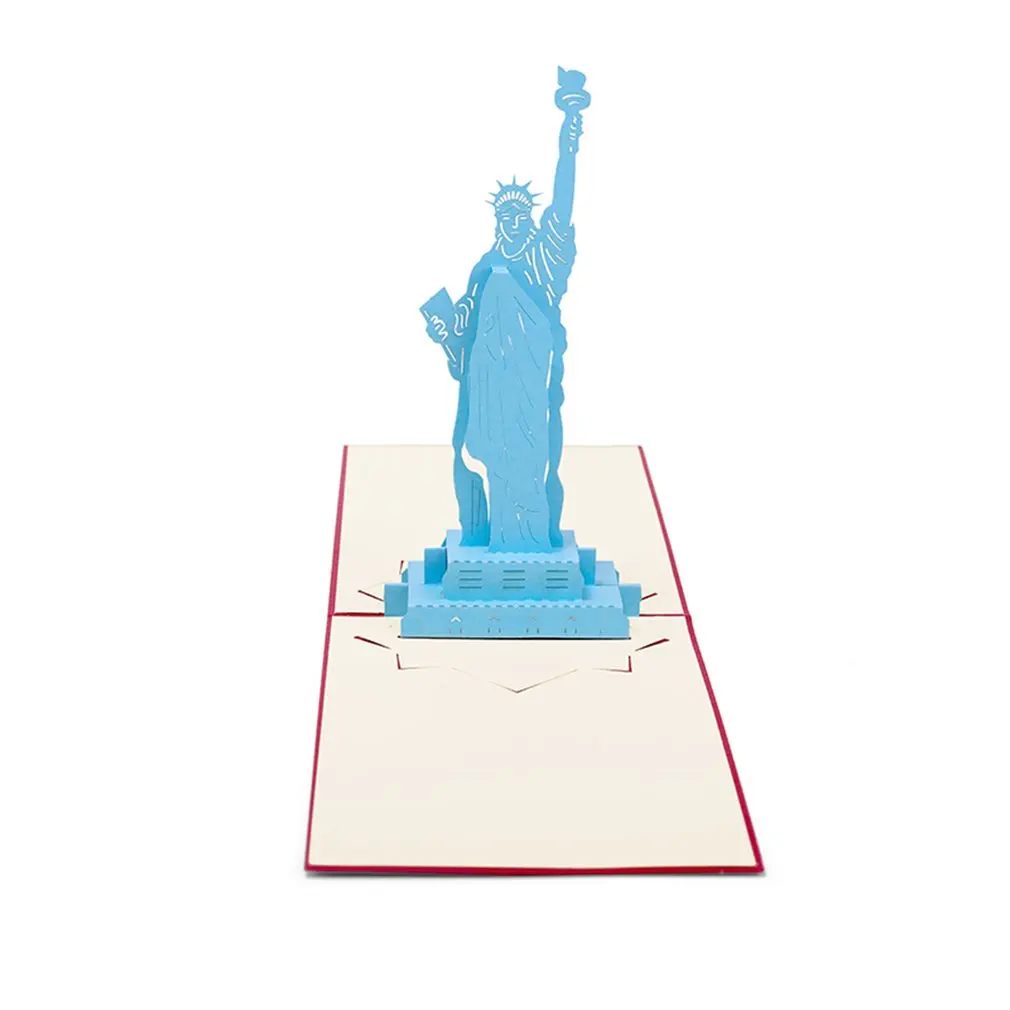 Origami Wishes Gifts invitation card 3D Card Congratulations Greeting Cute Pet Paradise Hollow Paper Carving Handmade | Дом и сад