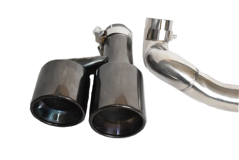 Выхлопная труба черного цвета из титана и нержавеющей стали для BMW F10 F18 520 523 525 528 530