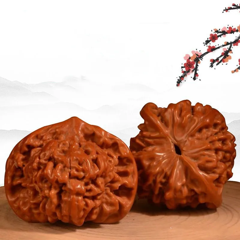 

[ONLY FOR RUSSIA USER]Natural Wenwan Walnut Lion Head Palm Massage Health Ball Wheat Ear Tiger Head Collection and Health items