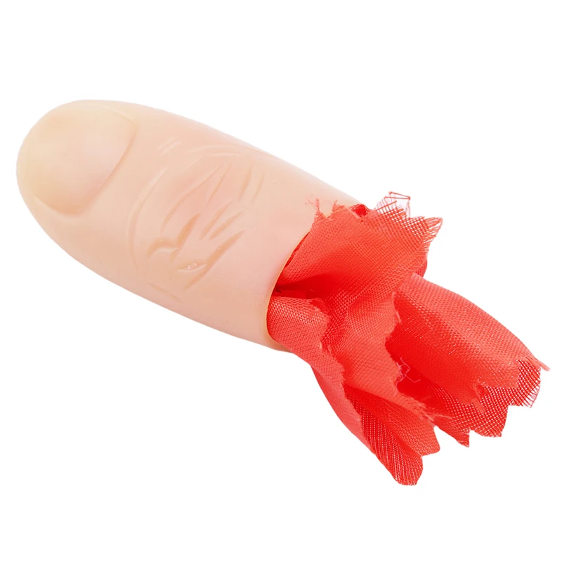 

New Magic Trick Thumb Rubber Close Up Vanish Appearing Finger Stage Magician Props Tool Kids Toys For Children Party Gifts