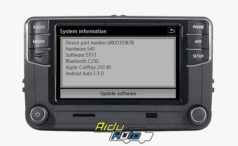 CarPlay Android Авто RCD330 RCD340 плюс Noname радио 187B C210 для VW Tiguan Golf 5 6 Jetta MK5 MK6 Passat CC поло 6RD035187B
