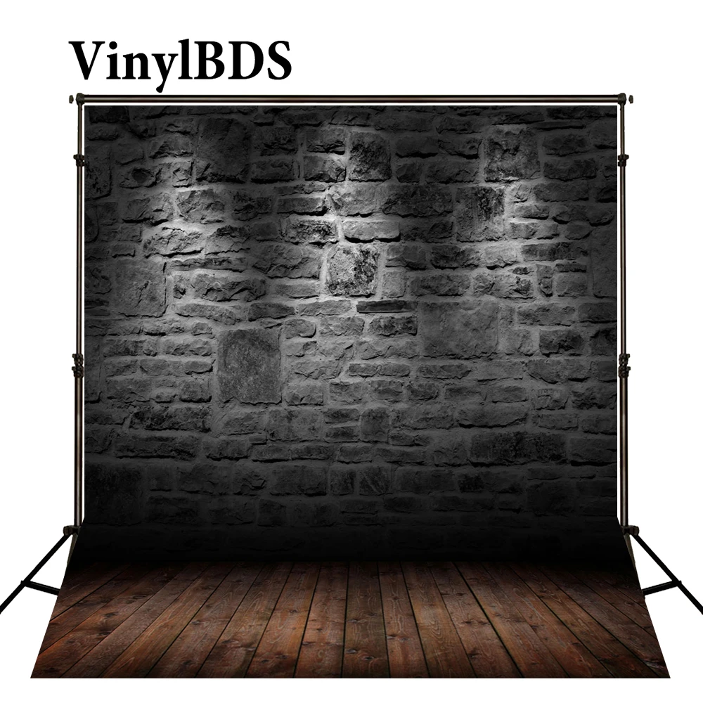 VinylBDS фон для новорожденных с изображением деревянного пола коричневой стены|fundo