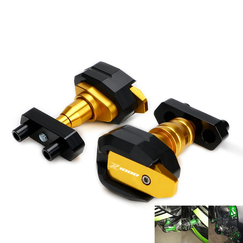 Для Kawasaki Z1000 2007 2008 2009 рамка Ползунки Краш колодки Защита двигателя защита от