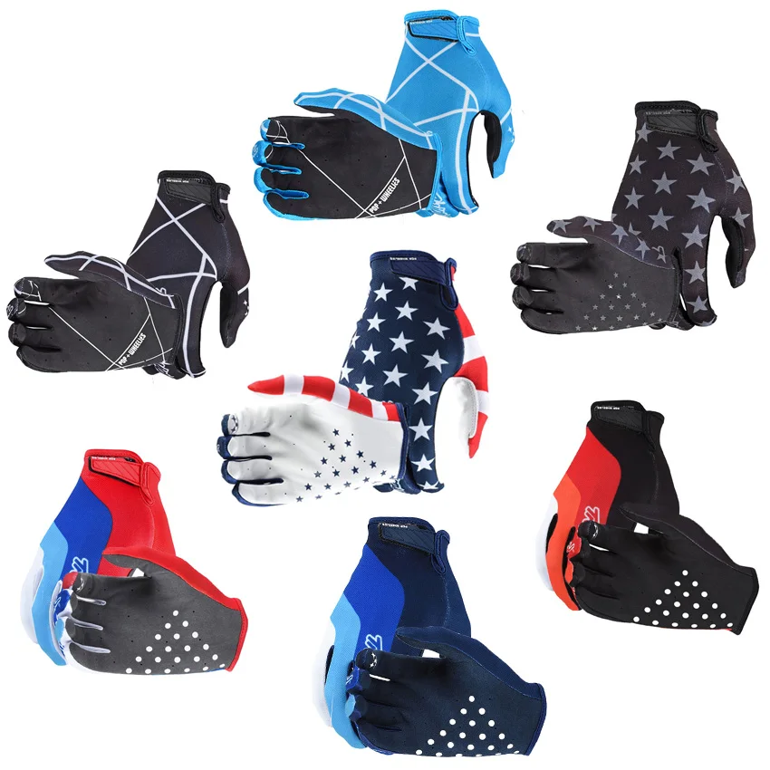 2019 гоночные перчатки для мотокросса на велосипедах внедорожных Байк велосипед