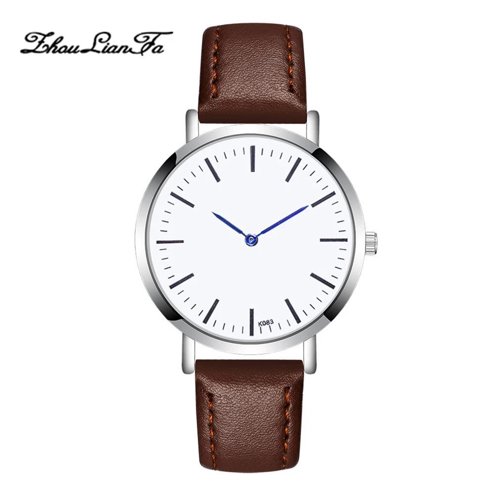 Мужские Аналоговые Кварцевые спортивные часы с круглым циферблатом и ремешком