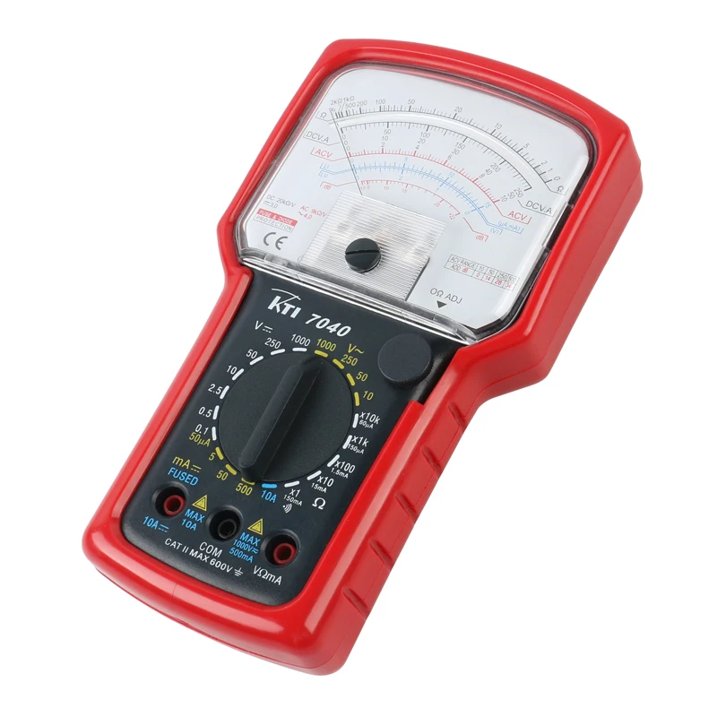 Высокоточный Высокочувствительный Указатель мультиметр KT7040 Омметр аналоговый