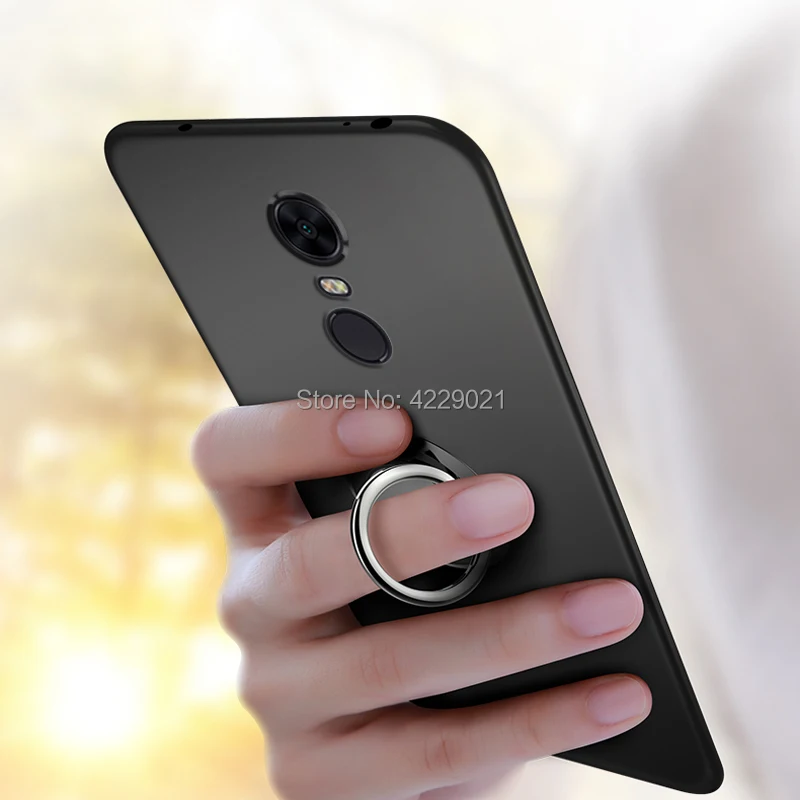 Чехол Blackview BV9700 Pro из мягкого ТПУ роскошный чехол с магнитным кольцом и держателем
