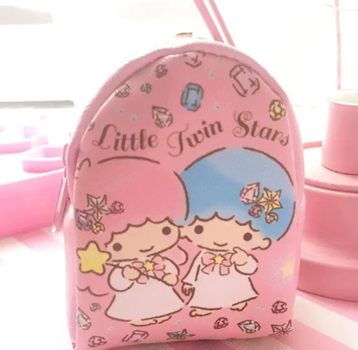 5 1 шт. креативный My Melody Pudding Cinnamoroll Собака маленькие Две звезды маленький ранец стильное портмоне для монет подвеска фигурка игрушки подарок - Цвет: 5