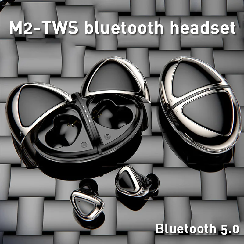 TWS M2 IPX7 водонепроницаемые наушники шокирующие басы Hi Fi Bluetooth 5 0 с сенсорным