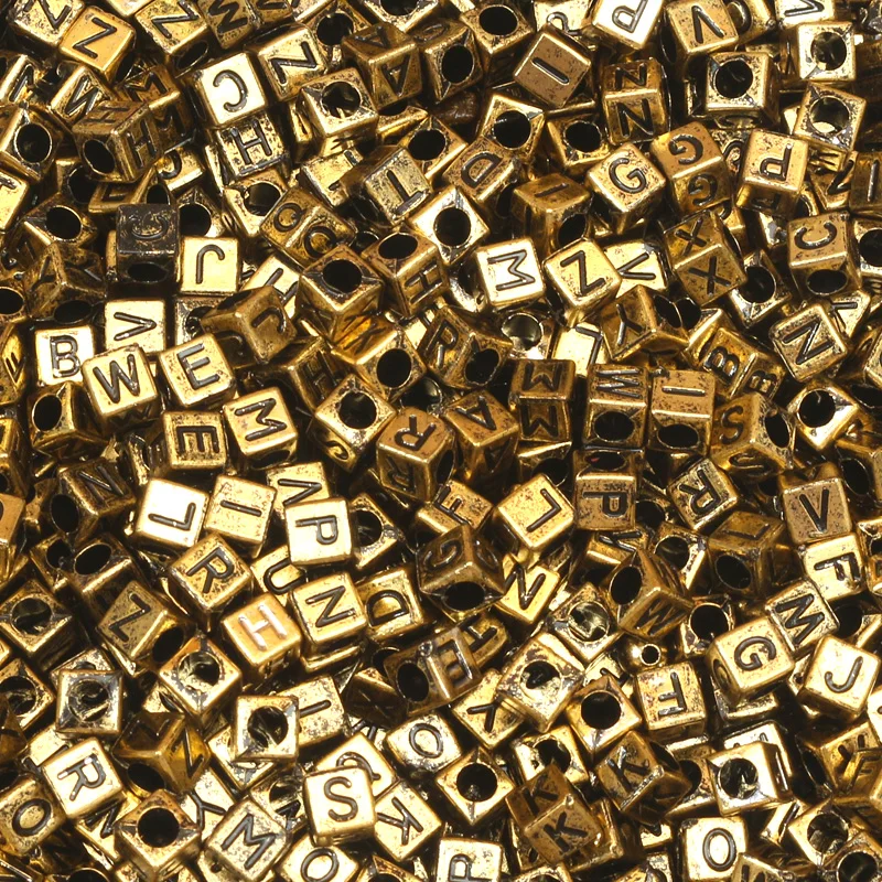 Разноцветные акриловые бусины с надписью для маркировки ювелирных изделий